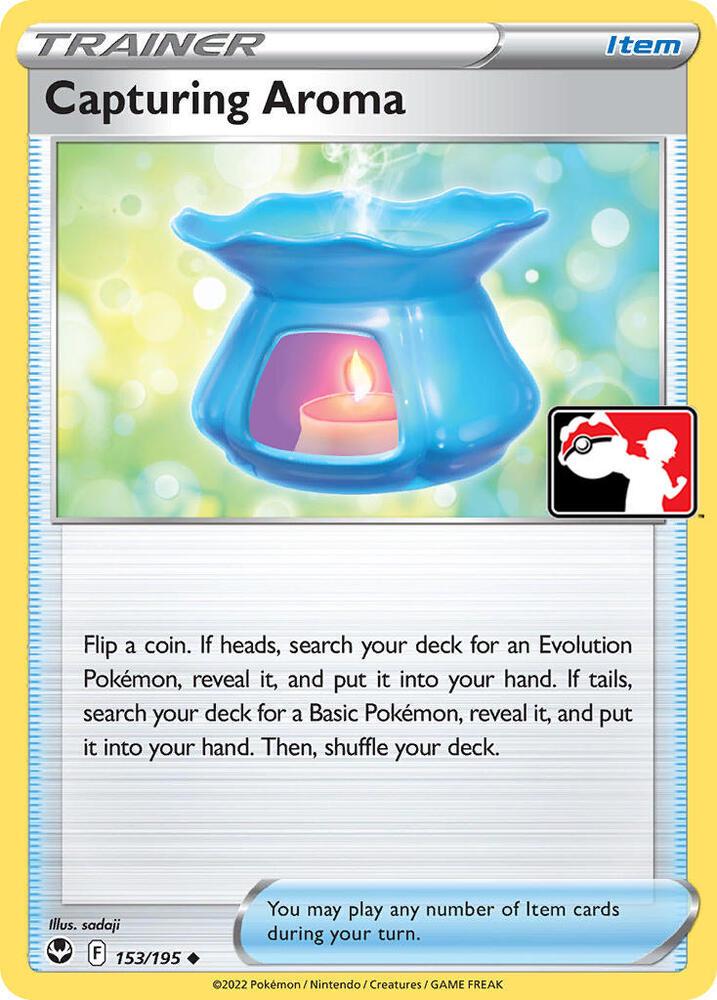 Silver Tempest Capturing Aroma [Prize-Pack] Pokémon card